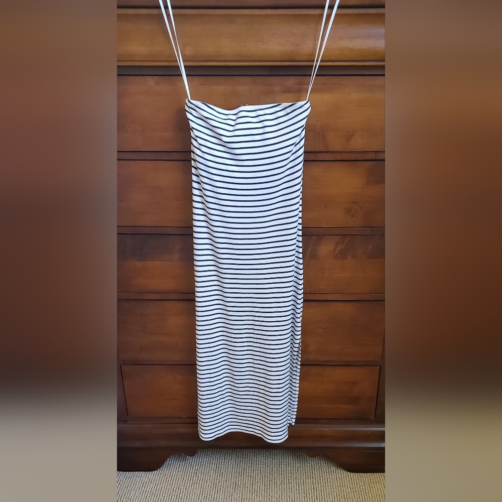 Striped Tube Dress By GAP XS Petite